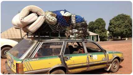 Reisreportage "Van Noord- tot West-Afrika"